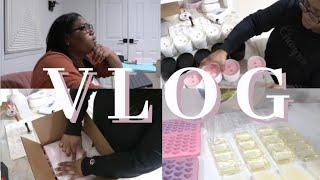 SMALL BUSINESS VLOG: WORK WEEK IN MY LIFE | HOME CANDLE BUSINESS