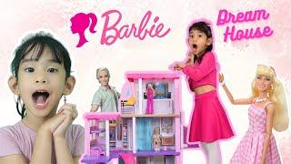 Barbie’s Dreamhouse Unboxing | Episode 3: Barbie and Ken Builds The House | Surprise Gift & Playtime