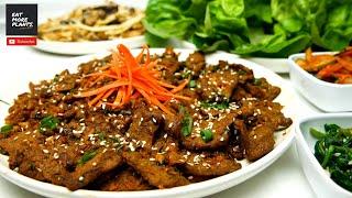 how to make plant-based KOREAN BBQ. | eat more plants