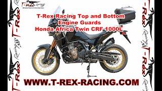 T-Rex Racing Top And Bottom Engine Guards For  Honda Africa Twin CRF1000L