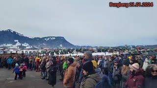 Burgberg, Albstadt, Schweinfurt & Lörrach - Bauernprotest 21.01.2024