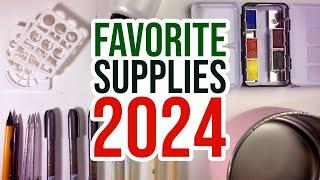 My Favorite Art Supplies of 2024!