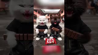 Chubby doesn’t joke about food. #cat #ai #funny #catvideos #catlover #cute #poorcat #aiart