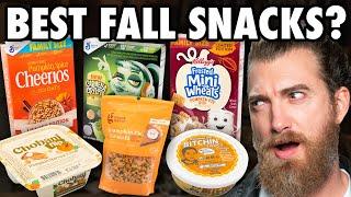 The Best Fall Snacks Taste Test