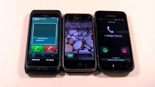 Symbian vs iOS vs Android incoming call