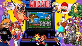 The FUNNIEST ARCADE GAMES. Selection of 75 games from the 80s, 90s and 00s