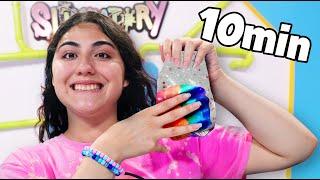 MAKE THIS SLIME PRETTY 10 SEC vs 10 MIN vs 1 HOUR - Slimeatory #694