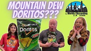 MOUNTAIN DEW DORITOS!! Americans Try Weird Doritos from Australia!