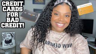 CREDIT CARDS FOR BAD CREDIT ‼️   | YOU NEED A CREDIT CARD | LifeWithMC