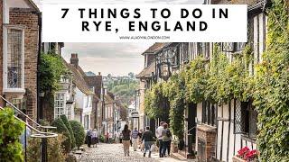 7 THINGS TO DO IN RYE, ENGLAND | East Sussex | Ypres Tower | Mermaid Street | Rye Pubs | Shops