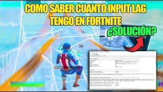 COMO SABER CUANTO INPUT LAG TENGO EN Fortnite Capitulo 3 Temporada 2 | Cómo REDUCIR INPUT LAG