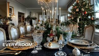 Christmas Every Room Décor Ideas: Bringing Bold Elegance to Your Holiday Home