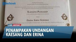 Nama Presiden Jokowi Ditulis Tanpa Gelar, Ini Penampakan Undangan Pernikahan Kaesang dan Erina