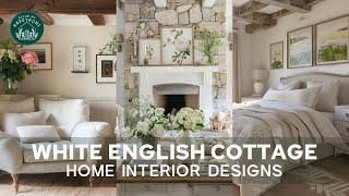 100+ WHITE English Cottage Interior Inspirations: Instantly Brighten Your English Cottage Homes