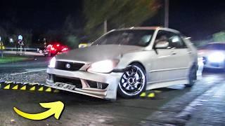 Tuner Cars vs. New ANTI CAR MEET Speedbumps!