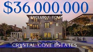 The $36,000,000 Crystal Cove Estate You Have to See to Believe | 6 Waves End, Newport Beach, CA