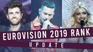 Eurovision 2019: MY TOP 41 (One Year Later!) with comments || Rank ESC!