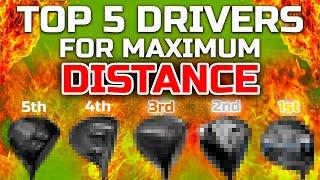 Top 5 DRIVERS For Maximum DISTANCE in 2024!