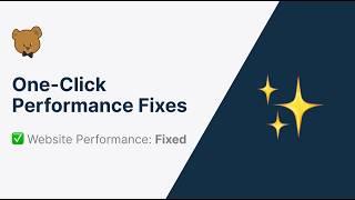 One-Click Web Performance Fixes Are Finally Here