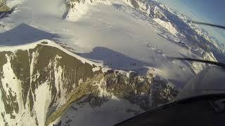 Les Alpes Bernoises vues d'avion (8 janvier 2020)