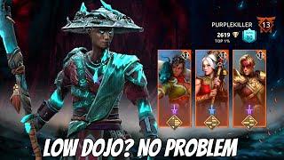 He Underestimated My Low Dojo Level  | Max Dojo Destruction  | Shadow Fight 4 Arena #shadowfight4