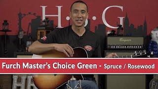 Furch Masters Choice Green Series - Sitka Spruce over Indian Rosewood