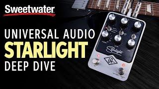 Universal Audio Starlight Echo Station Delay Pedal Demo