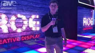 InfoComm 2019: ROE Visual Showcases the Touring Black Marble 4 LED Display for Floors or Ceilings