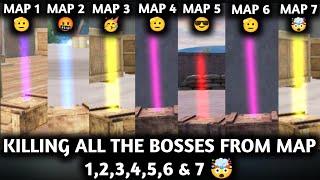 KILLING ALL BOSSES From MAP 1,2,3,4,5,6 & 7  МЕТРО РОЯЛЬ Chapter 18