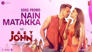 Nain Matakka Song Baby John | Diljit Dosanjh Nain Matakka Song | Nain Matakka Baby John