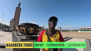 Visit the Independence Square in Accra Ghana.