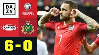 Arnautovic führt Österreich zum Kantersieg: Österreich - Lettland 6:0 | EM-Quali | DAZN Highlights