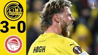 Bodo/Glimt - Olympiakos 3-0 Highlights | UEFA Europa League - 2024/2025