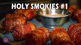 Lil Smokies Appetizer with Bacon - HOLIDAY APPETIZER 2023