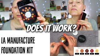 MAKING MY OWN FOUNDATION...FINALLY MY PERFECT MATCH?| LA Manufacture foundation kit