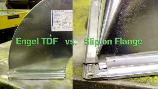 Engel   Transverse Duct Flange TDF vs  Slip on Flange