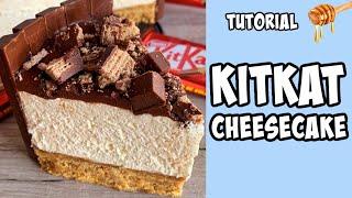 No Bake KitKat Cheesecake! Recipe tutorial #shorts