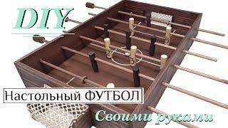 Table Football With Our Hands! [DIY - Kicker]