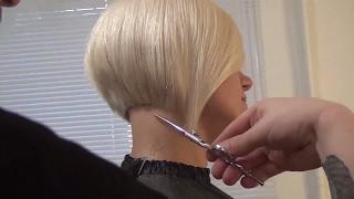 Hairdresser education: bob haircut step by step. Hairstyle tutorial.