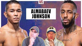 UFC Vegas 93: Asu Almabaev vs. Jose Johnson Prediction, Bets & DraftKings