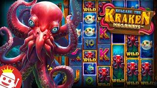  UK PLAYER LANDS MASSIVE WIN ON THE RELEASE THE KRAKEN MEGAWAYS SLOT!