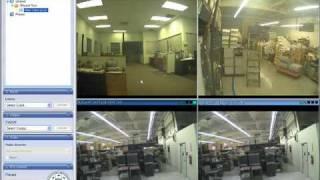 Milestone Xprotect Smart Client Live View Demo, IP Video Surveillance