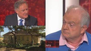 "Bog-standard house" – Vincent Browne tells Jerry Beades to “shut up!” | Tonight w/ Vincent Browne