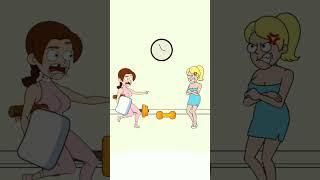 girl with crutches #funnyvideo