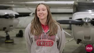 Taking Flight: Jadalynn Vile's Journey in Aviation at Lewis University