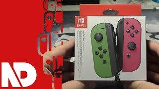 [Unboxing] Joy-Con Pair Neon Green & Pink