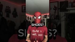 Does Spider-Man Wear shoes? #spiderman #spidermancosplay #cosplay #spidermansuit