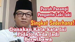 Contoh Pidato Bahasa Jawa Pasrah Panampi Pengantin