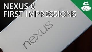 Nexus 6 Unboxing and First Impressions!