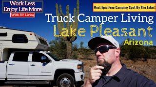 I Find Most Epic Free Camping At Lake Pleasant, Arizona